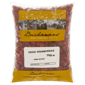 Dried Cranberries (1kg)